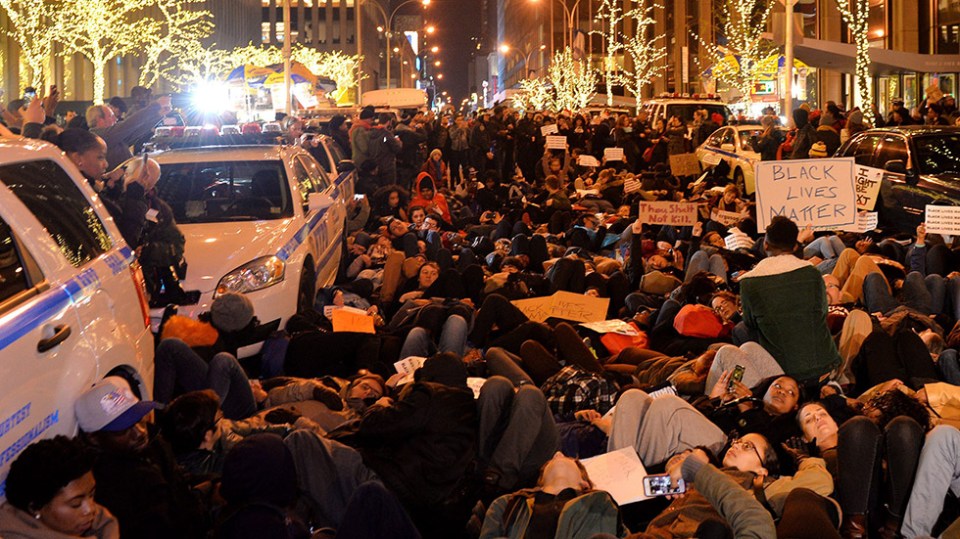  Protesters poured into NYC streets by the thousands