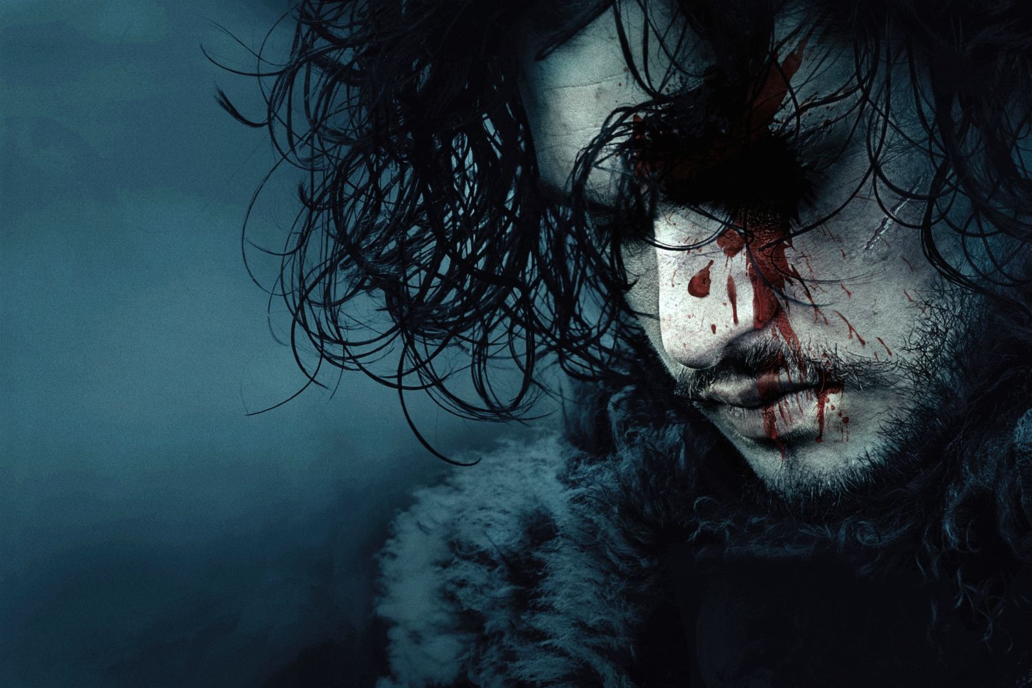 Death ... Jon Snow was stabbed in the finale of series five