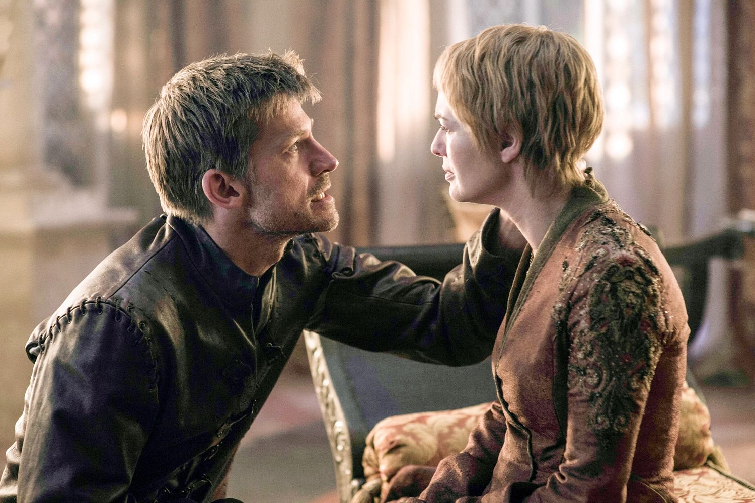 'Twincest' ... brother and sister Jaime and Cersei have a sexual relationship