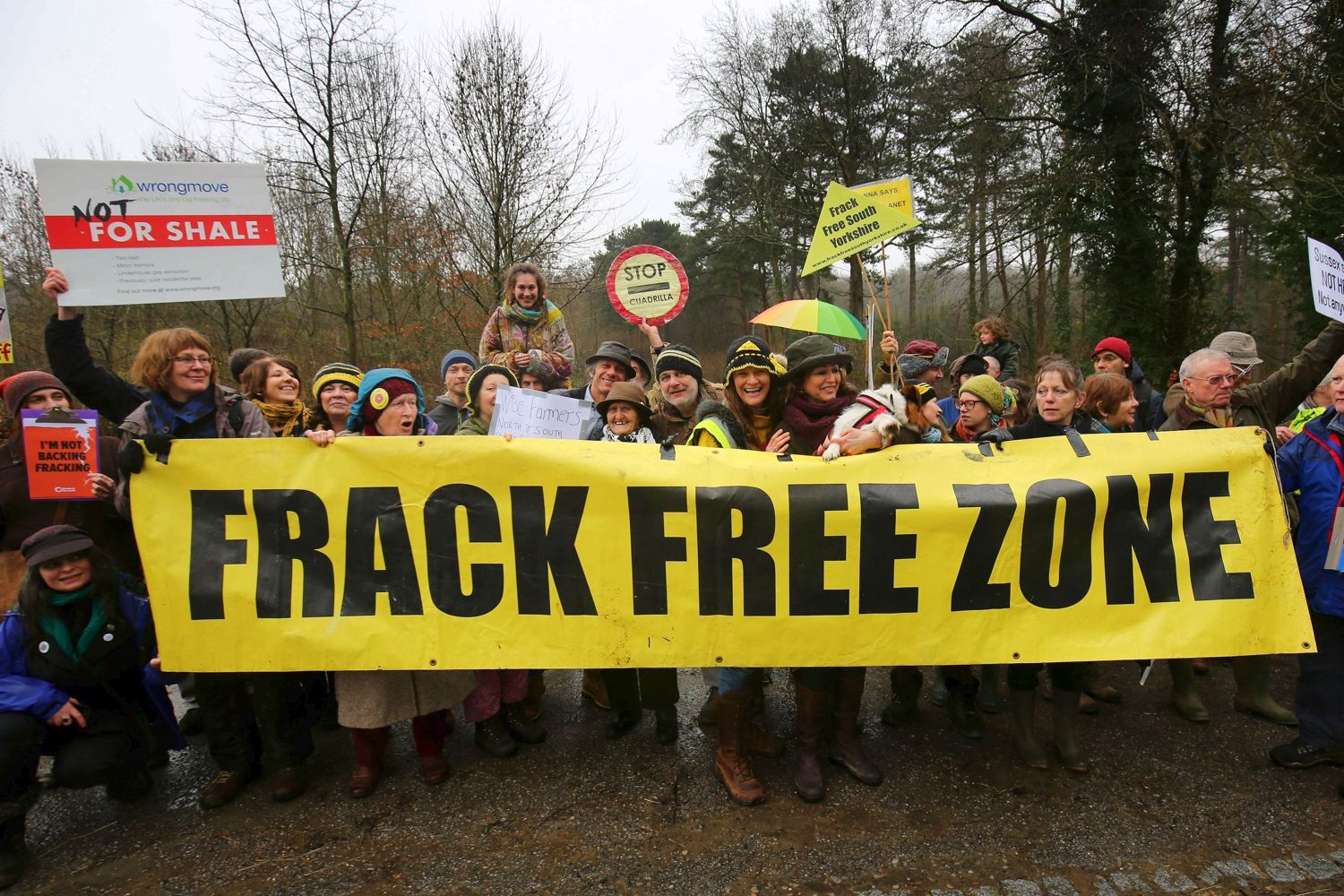 Brighton was declared a 'no fracking zone' even though none was planned there