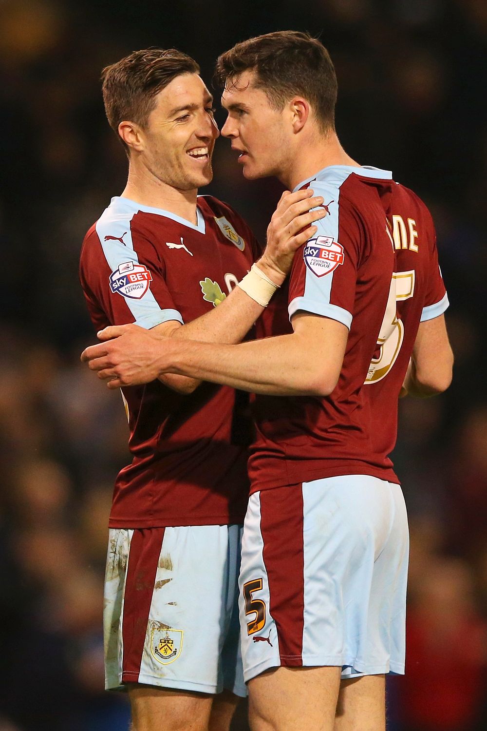 Michael Keane scored a dramatic late equaliser against Middlesbrough