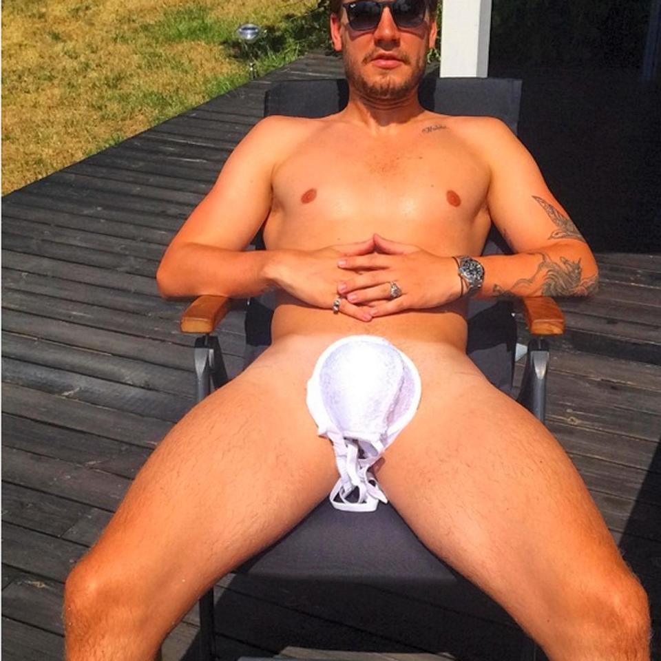  Bendtner is more known for his off-field antics than his performances on the pitch