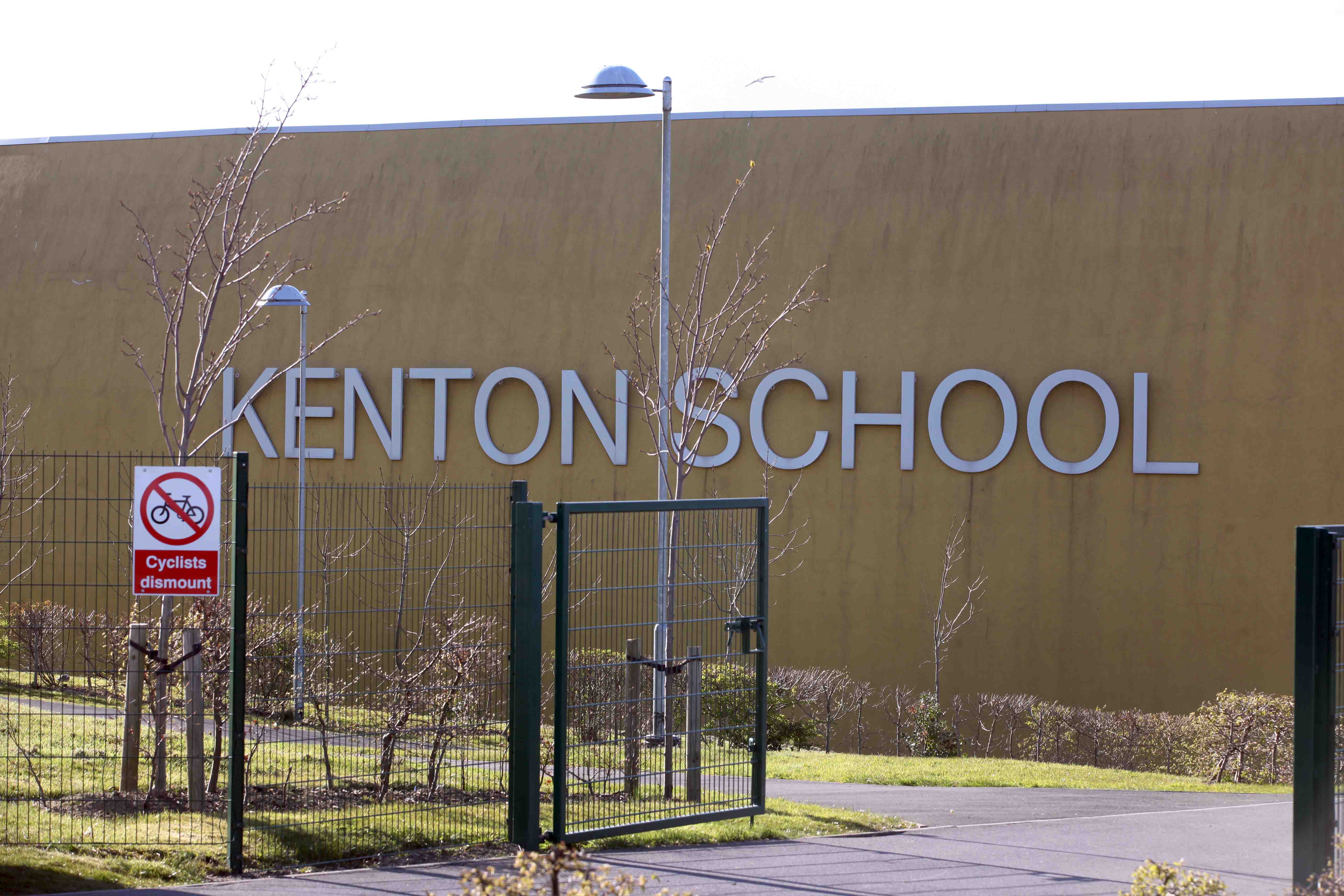  Kenton School said his friends have been offered antibiotics in the wake of his illness