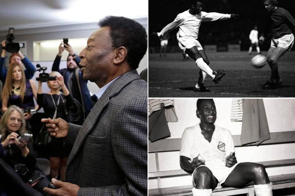  Pele scored over 1,000 goals for Santos and won three World Cups with Brazil