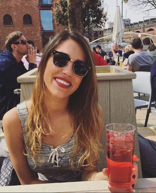 Camille, fiance of Manchester United player Morgan Schneiderlin