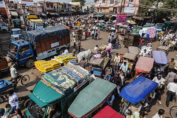  Jam in Chadni Chowk, Old Delhi