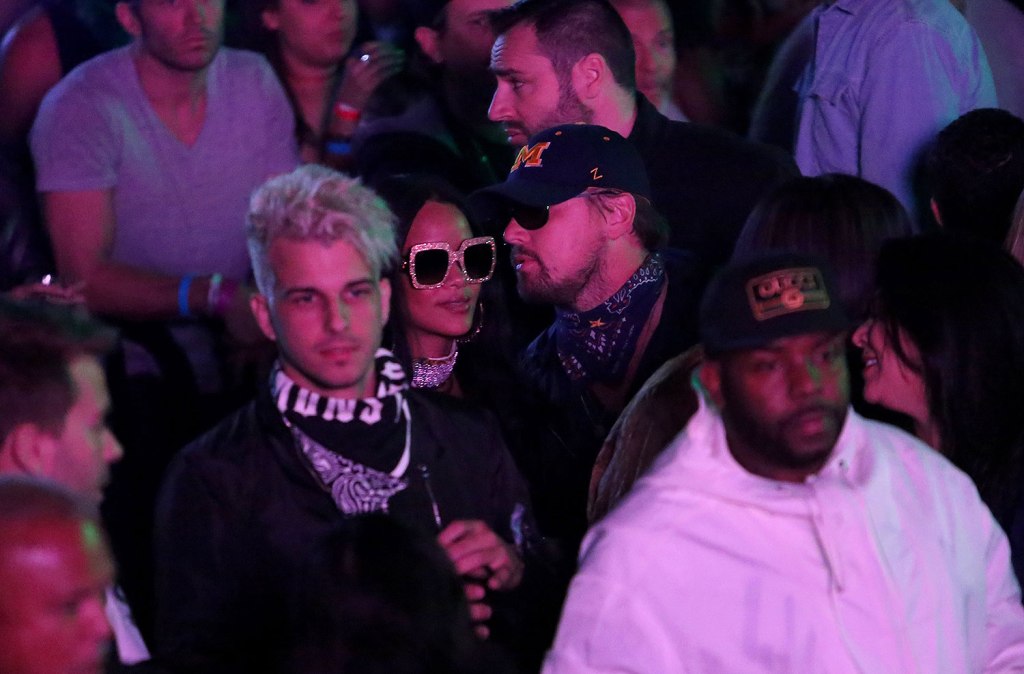  Last week Leo was also spotted enjoying himself with rumoured former flame Rihanna at Coachella festival