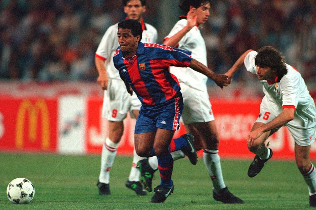  Romario was the strike star of the great Barcelona side of the early 1990s