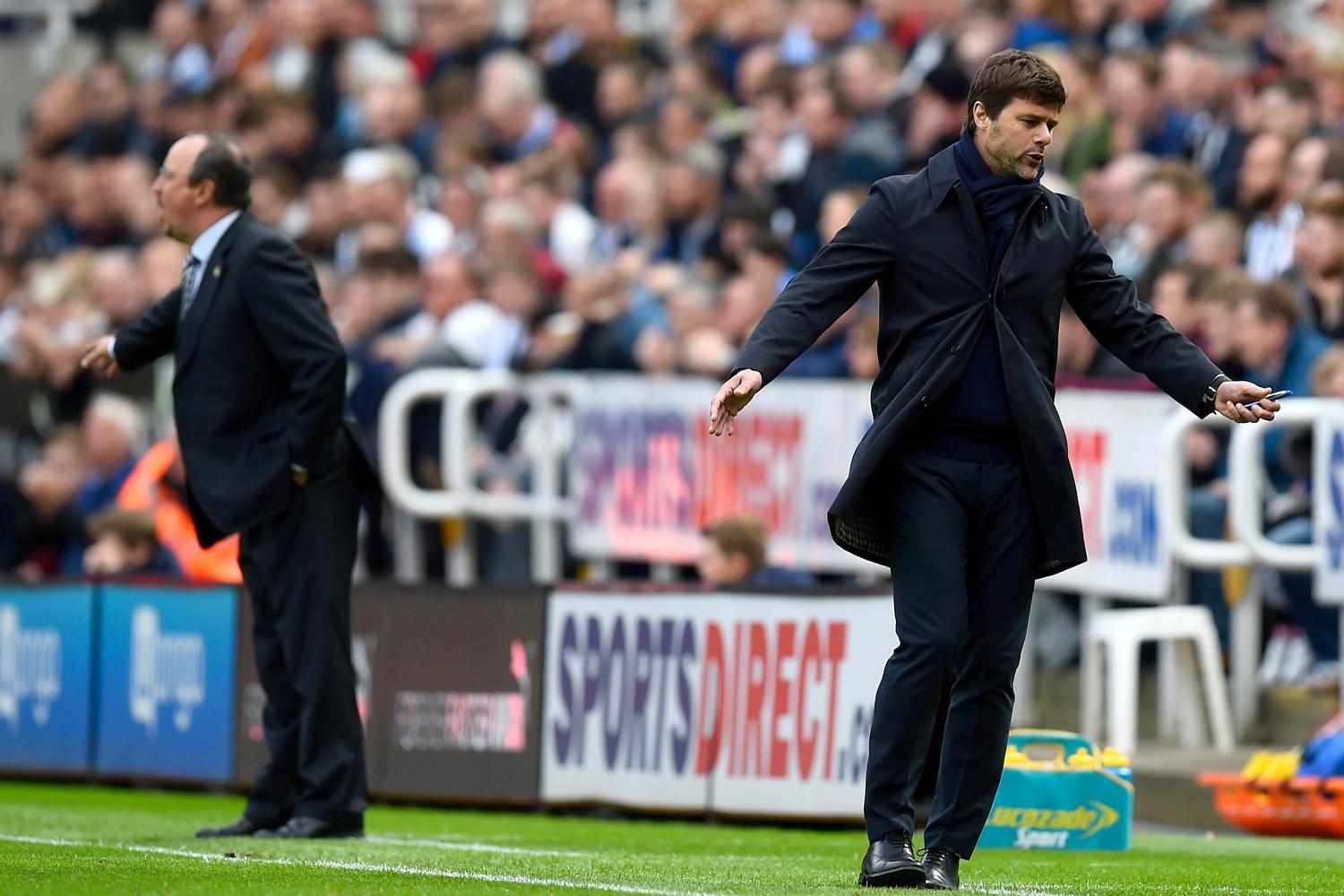  Mauricio Pochettino could not hide his embarrassment as his side was beaten