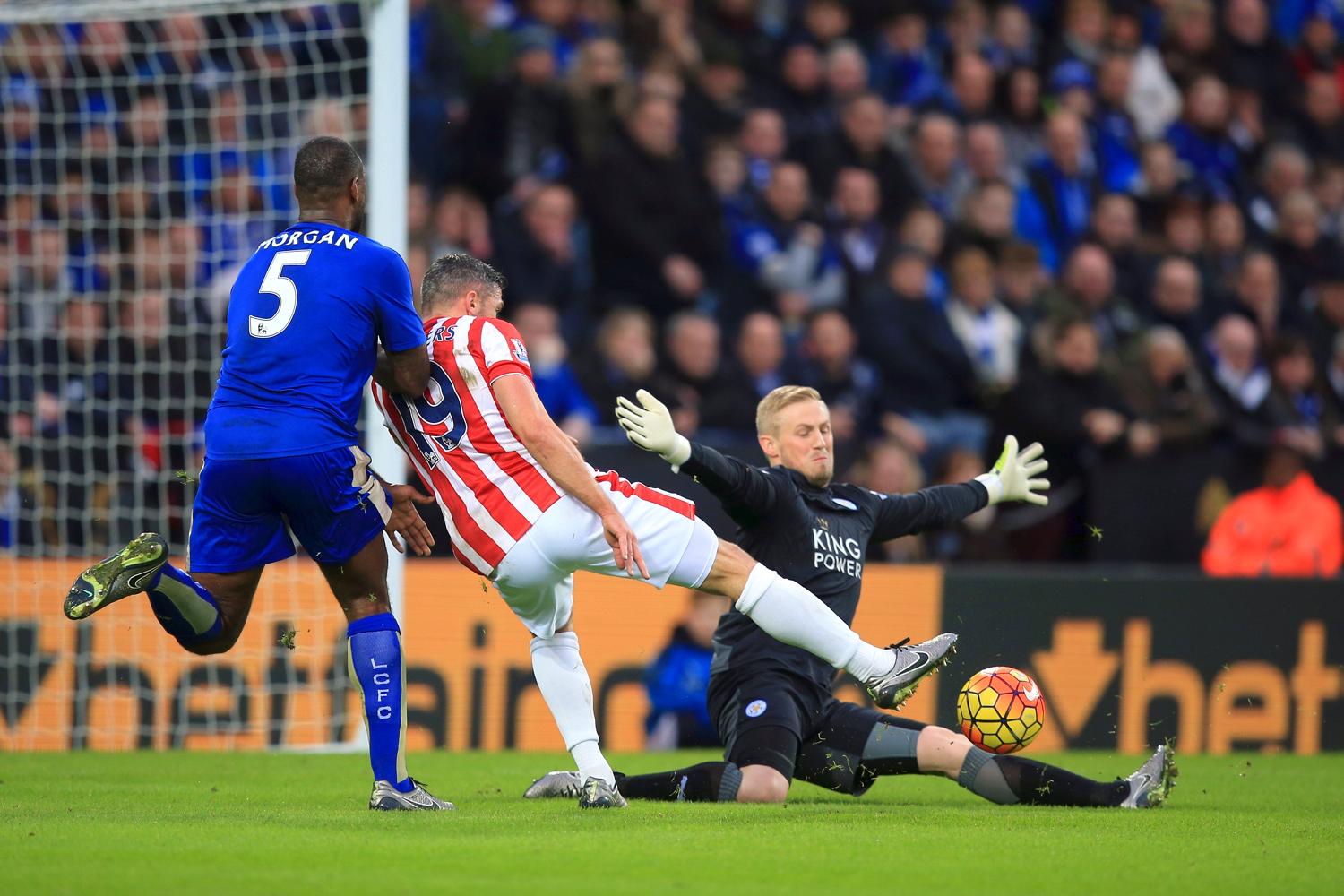 Kasper Schmiechel has been outstanding as he emulated his dad as a Premier League winner