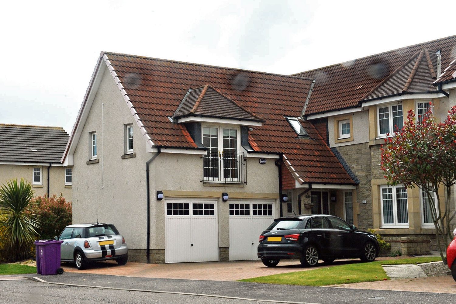 Colin splashed out on a five-bedroom pad in Angus