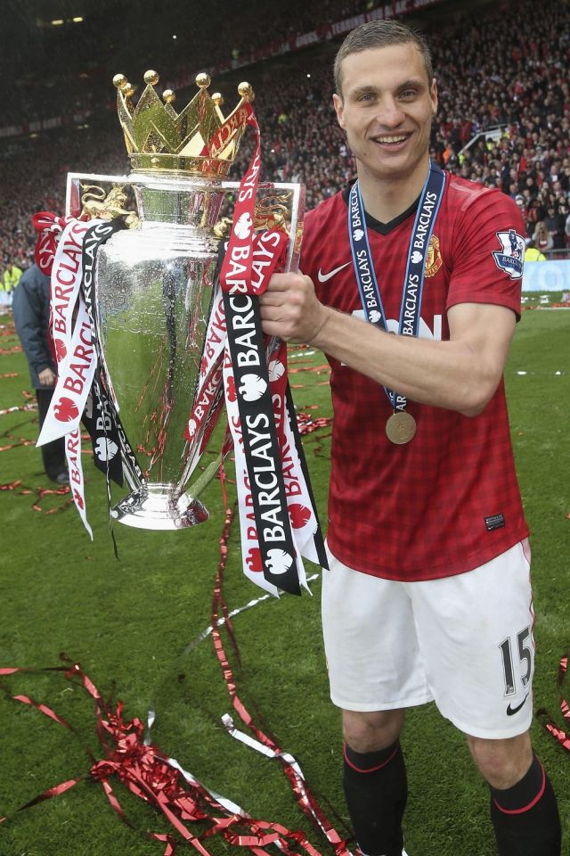  Nemanaja Vidic skippered Manchester United to two titles ¿ this the second in 2013