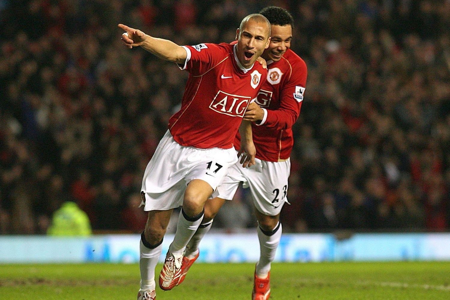 Henrik Larsson and Kieran Richardson BOTH won league medals with Manchester United in 2007