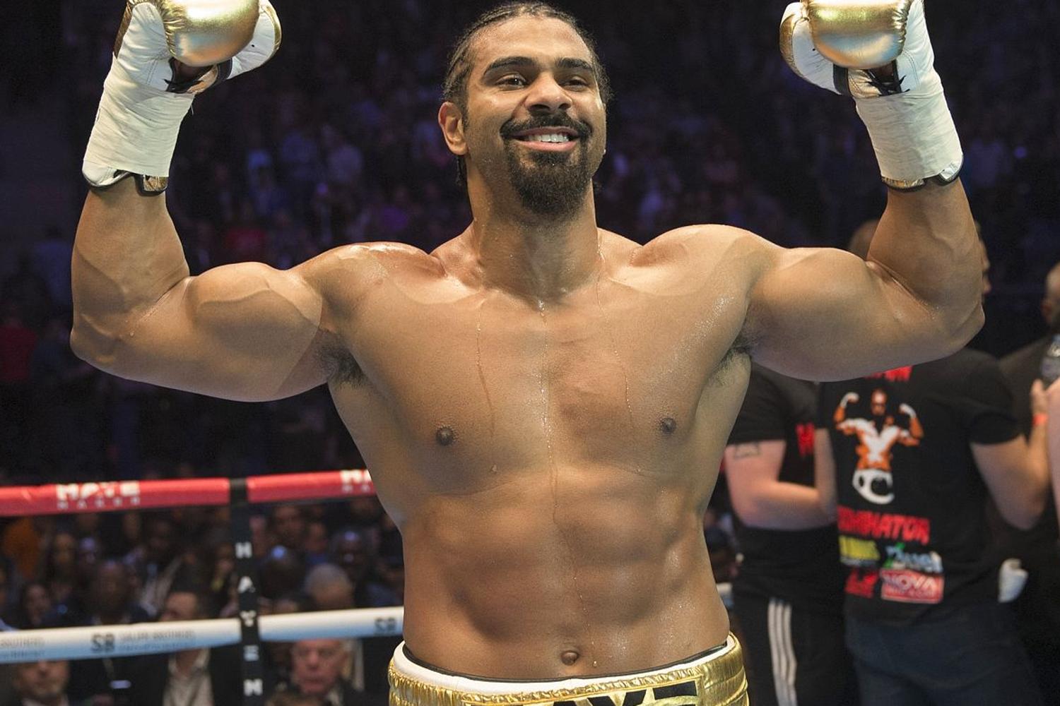 David Haye will donate ten per cent of ticket sales from his next fight