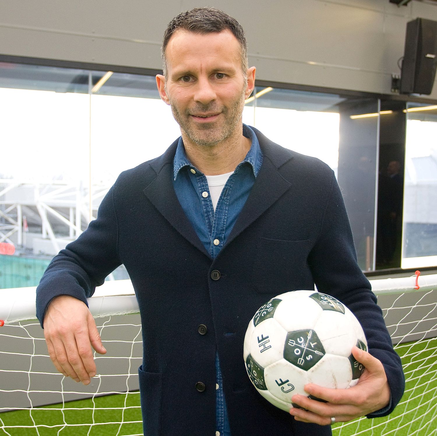 Huge fan ... Damian idolised Giggs as a player before growing suspicious of wife's relationship with star