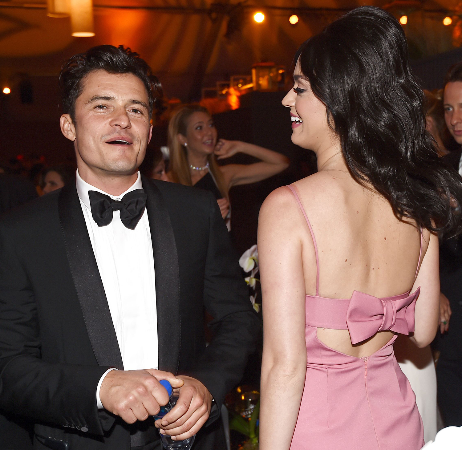 Orlando Bloom and Katy Perry The Weinstein Company and Netflix Golden Globe After Party, Arrivals, Los Angeles, America - 10 Jan 2016