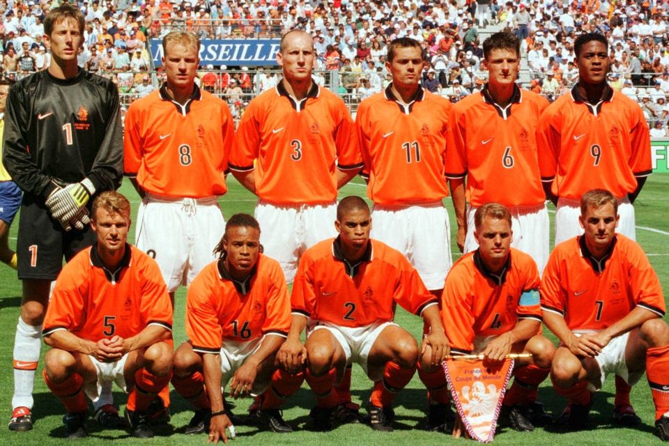  Frank De Boer enjoyed a distinguished playing career and captained Holland at two World Cups