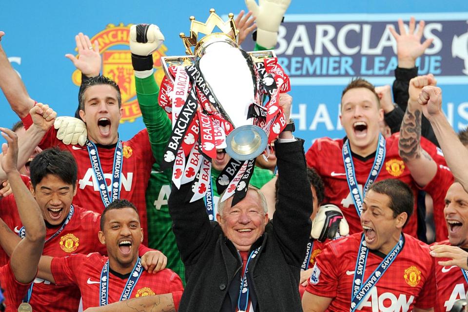  Man United have not won the Premier League title since Sir Alex Ferguson left in 2013