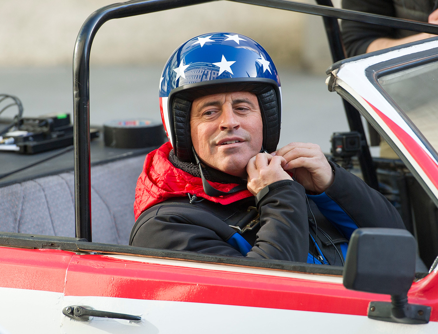 Pic Doug Seeburg New Top Gear hosts Chris Evans and Matt Le Blanc set off in Robin Relients on their first road trip from B