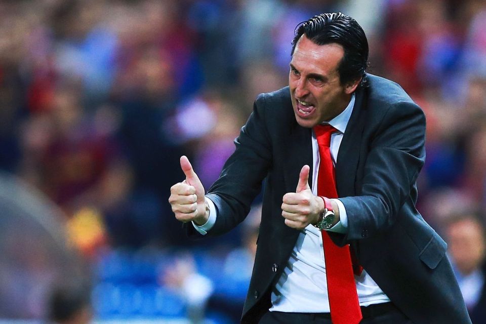  Ex-Seville manager Unai Emery is strongly tipped to take over at PSG