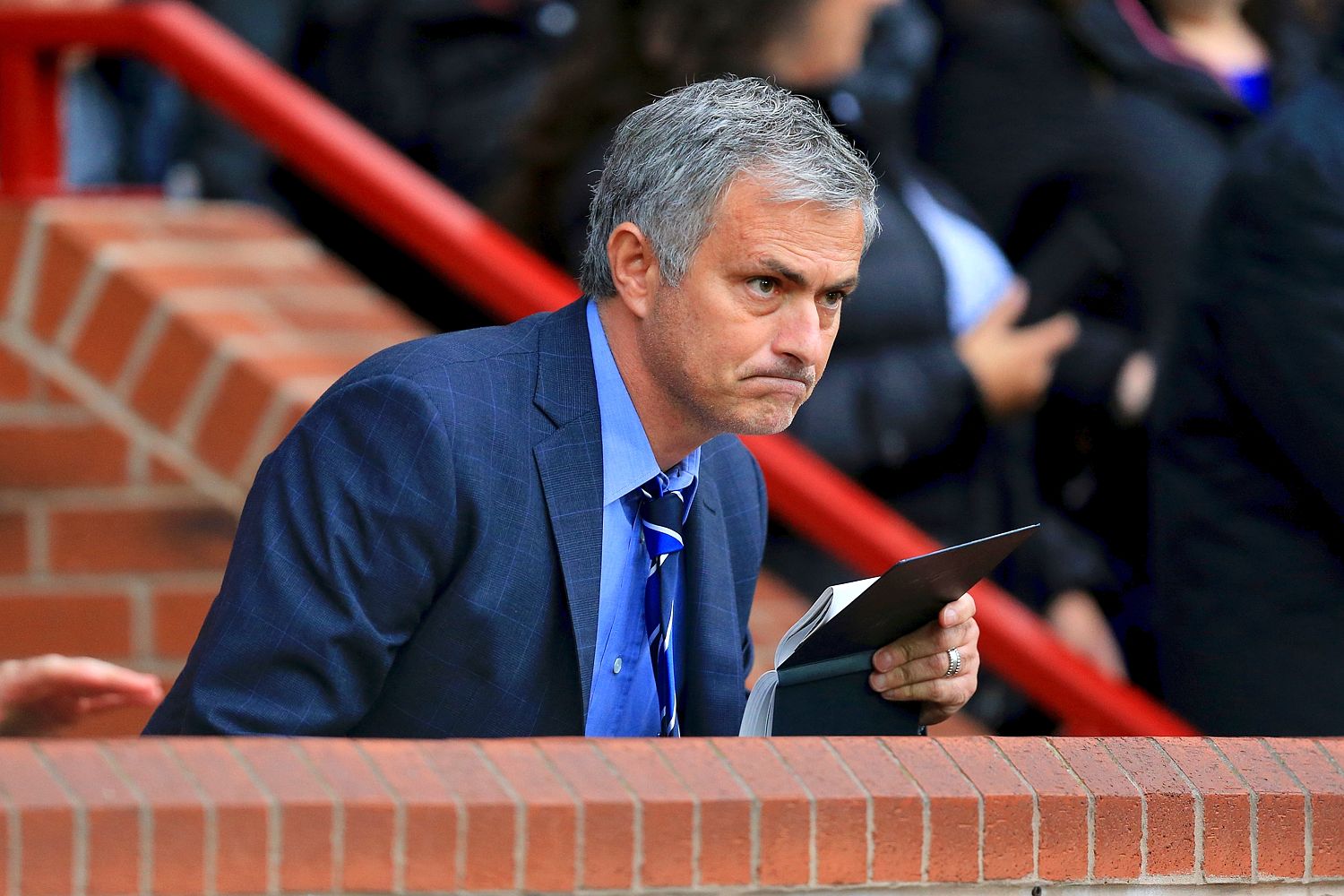 Mourinho will now be taking his seat in the home dugout as Manchester United manager