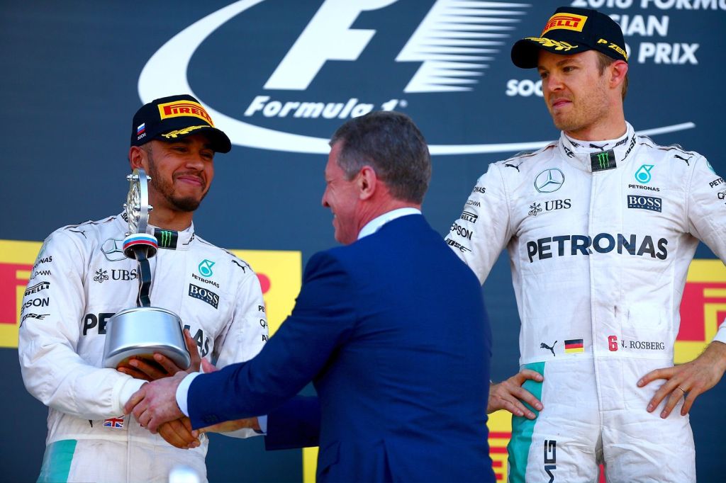 Mercedes' dominance has led to a drop in TV exposure for Lewis Hamilton and Nico Rosberg