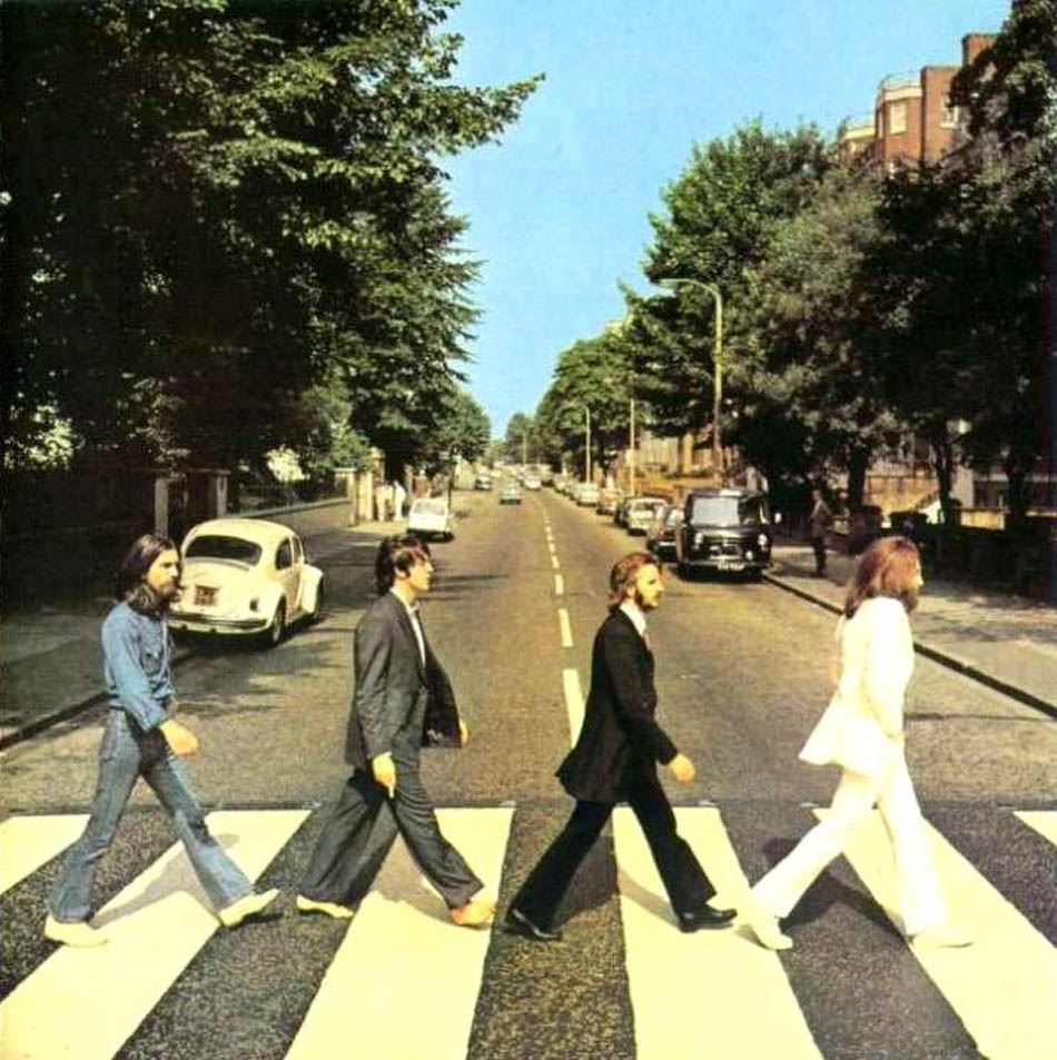  Iconic ... David Cameron's anti-Brexit attempt was no match for the Beatles' Abbey Road cover in 1969