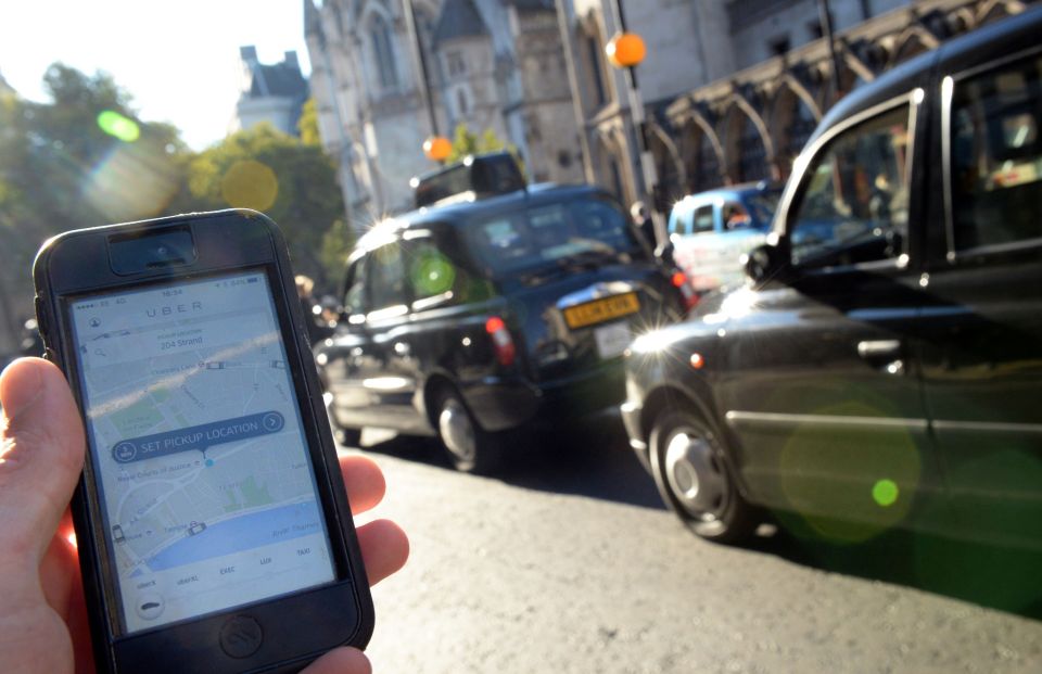  Black cabbies have reported a dent in their incomes due to the arrival of Uber