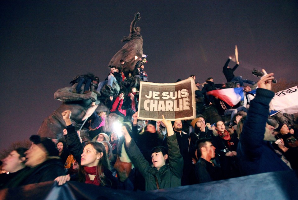  The attack sparked a wave of revulsion around the world as protesters declared: "Je suis Charlie"