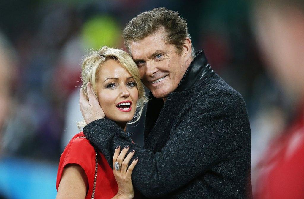  David Hasselhoff, 63, proposed to girlfriend Hayley Roberts, 36, this week