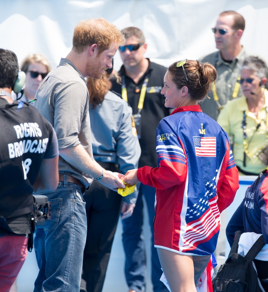 The hospital saved her life after she fell ill just before the Invictus Games in 2014