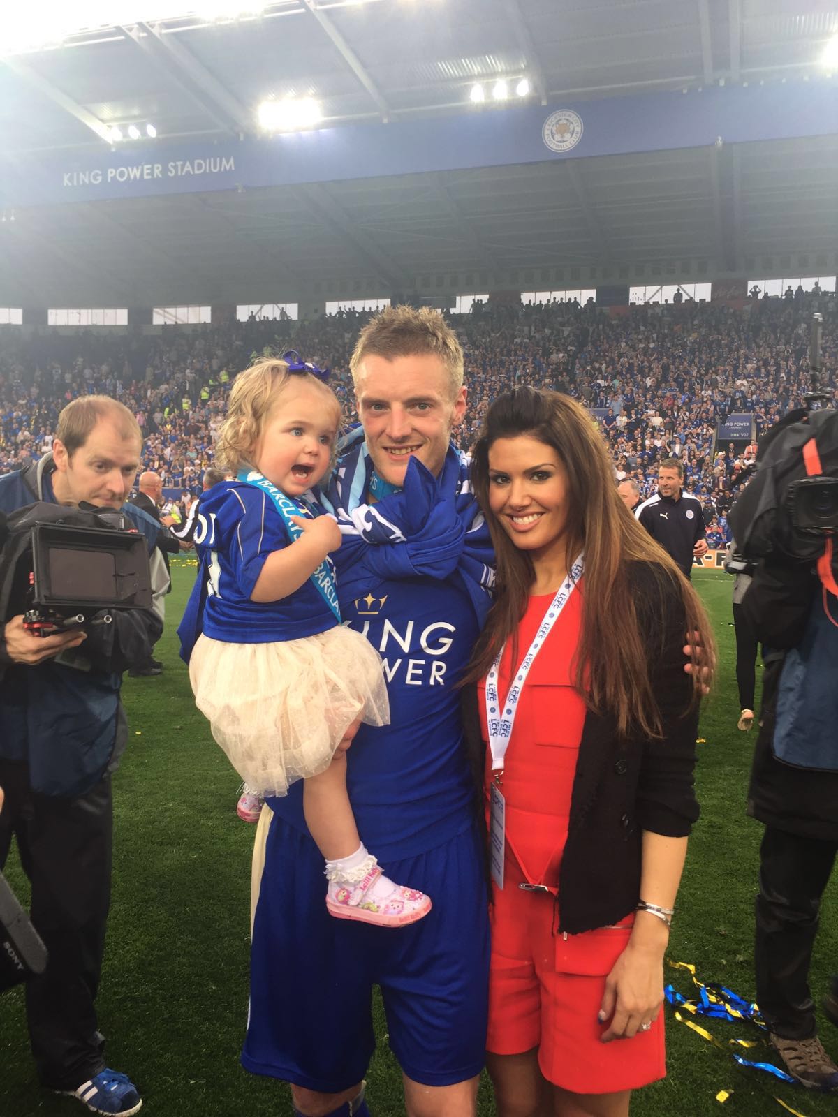  Vardy's youngest daughter, Sofia, will bet at the wedding