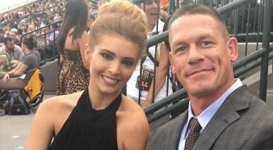  Kristy Niedenfuer also managed to catch up with WWE wrestler John Cena