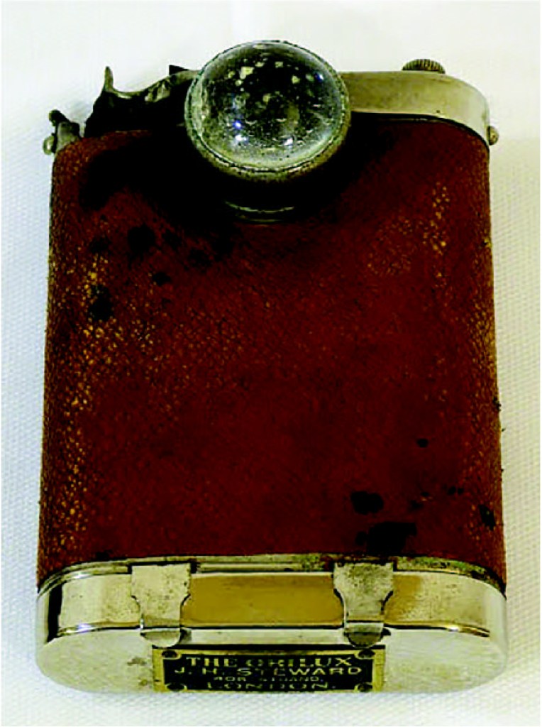  Future Prime Minister Winston Churchill, who led Britain to victory in WWII, carried this hip flask with him on the Western Front