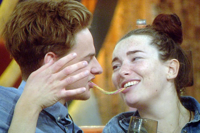  Romance blossomed for the pair on Big Brother