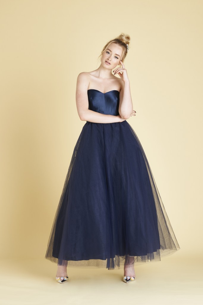  Fit for princess ... Dress, £110, Lipsy; shoes, £50, Asos; hair clip, £26, Glitzy-secrets.com