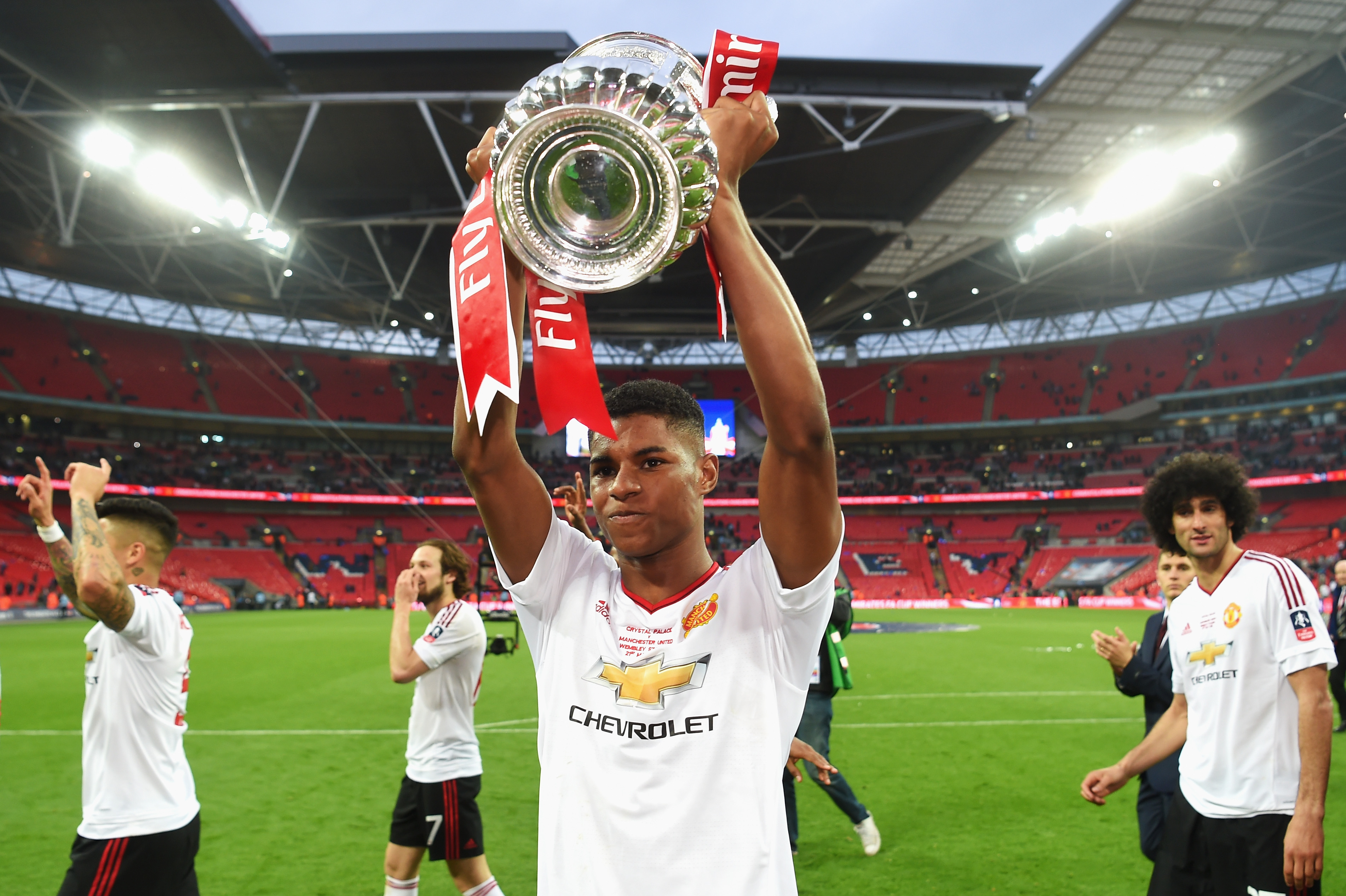  Marcus Rashford has already won the FA Cup with Manchester United