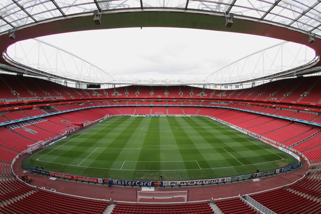  Arsenal's Emirates Stadium was evacuated after a fire alert