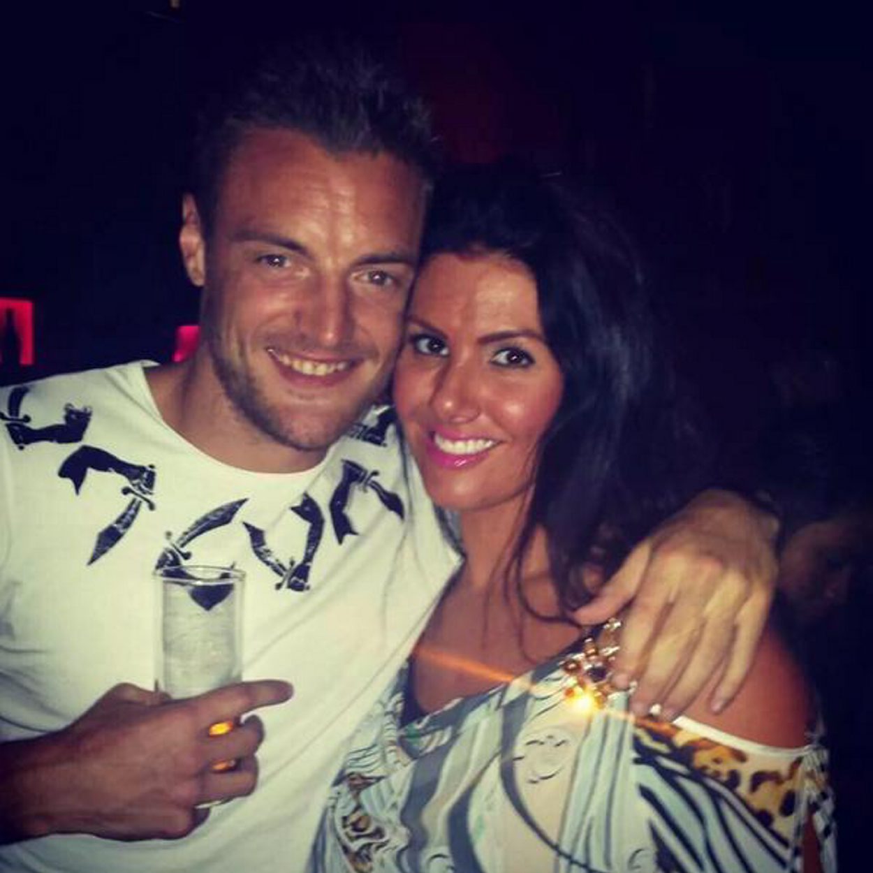  Vardy and Rebekah met in January 2014 when she was hired to organise his birthday party