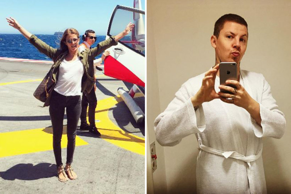  Mille Mackintosh and Professor Green are in very different places right now