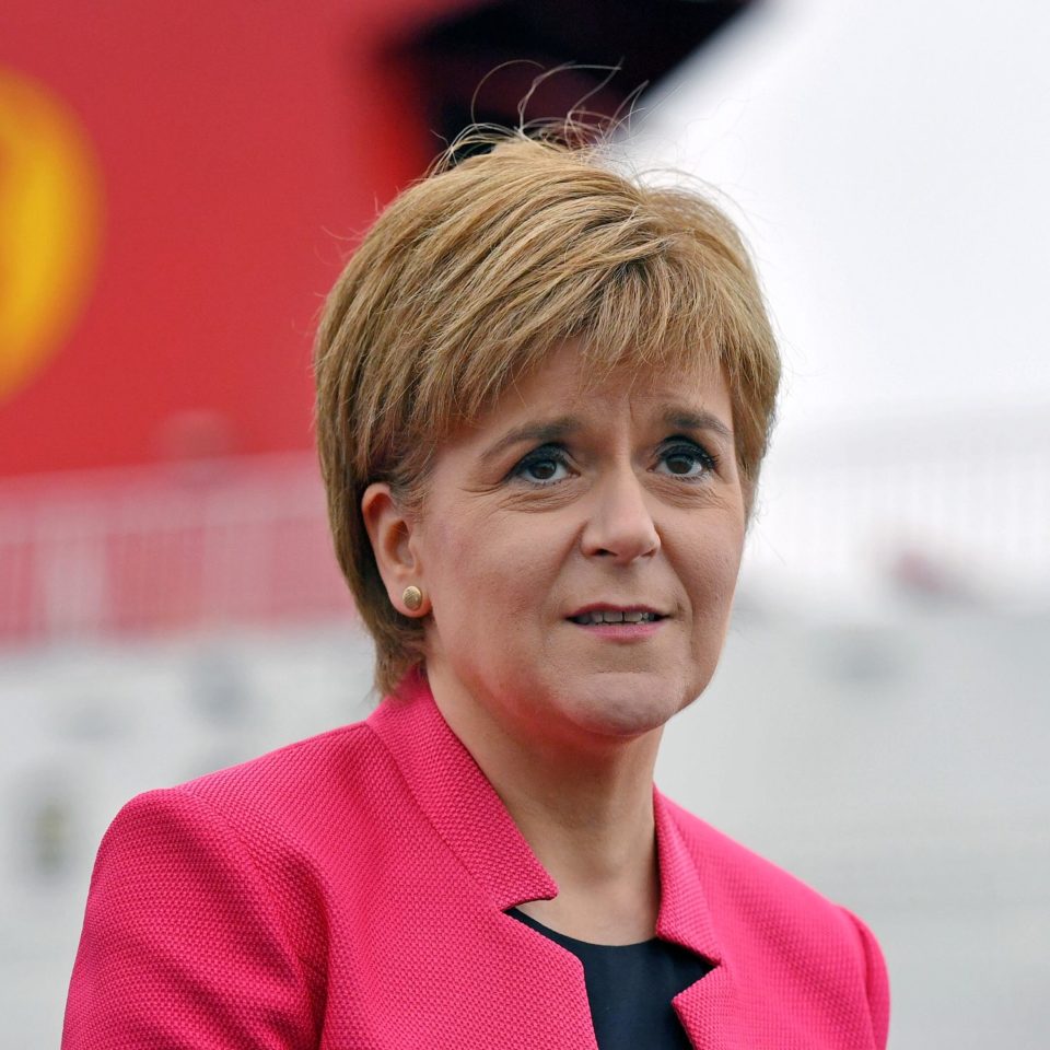  Firebrand ... Nicola criticised government's Project Fear