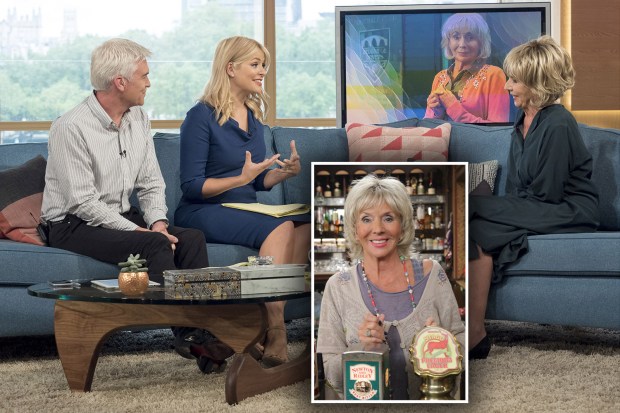 Sue Johnston, Holly Willoughby, Phillip Schofield