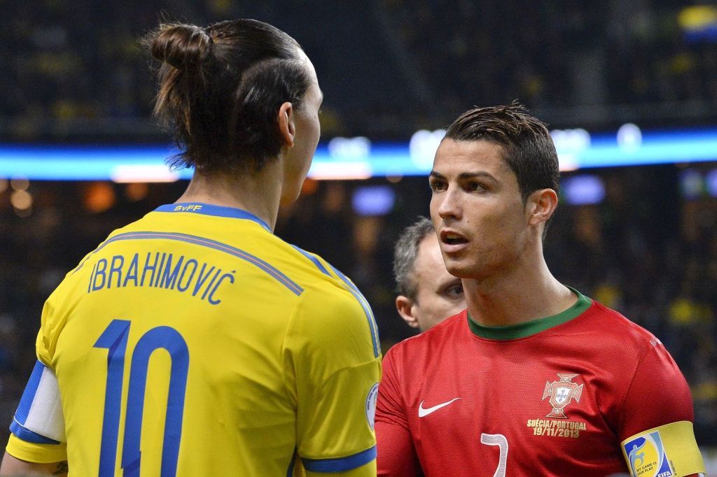 Cristiano Ronaldo won battle of wits in play-off against Zlatan Ibrahimovic