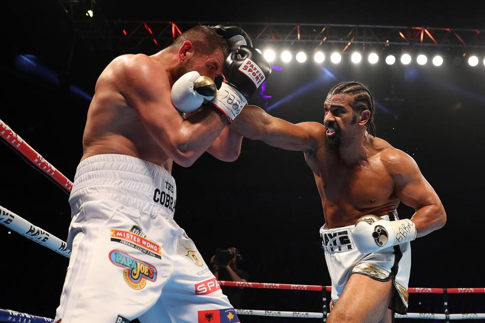  Arnold Gjergjaj's performances was nothing short of dismal against David Haye