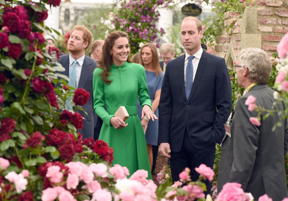  Special delivery ... Kate and William took a taxpayer-funded, £5,000 helicopter trip back home to Norfolk after attending a royal garden party