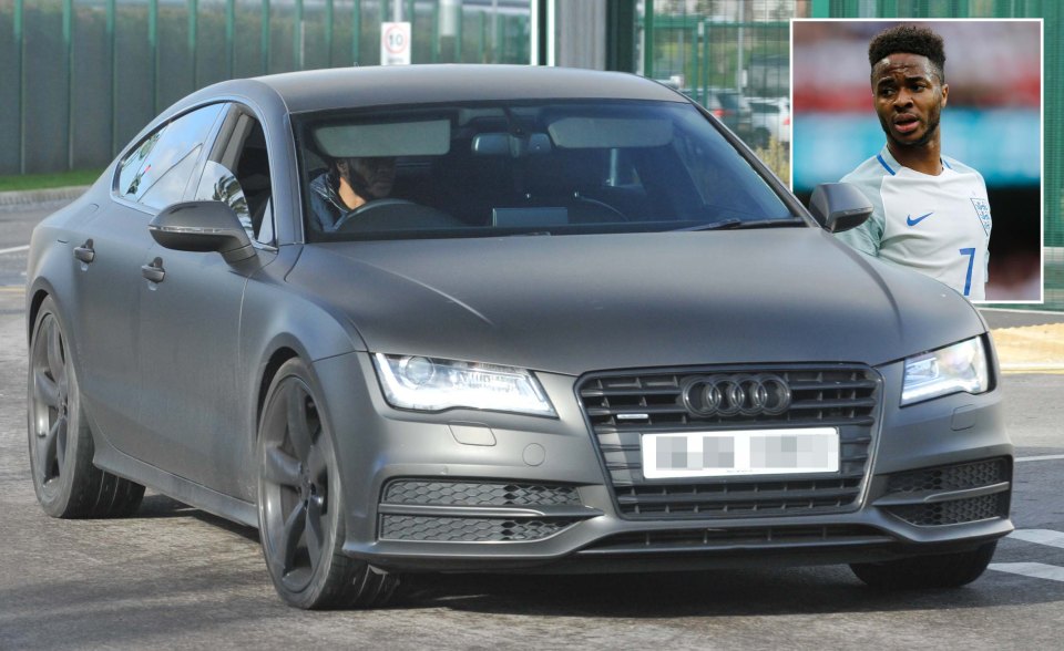  Raheem Sterling has not paid tax on his fancy Audi in six months