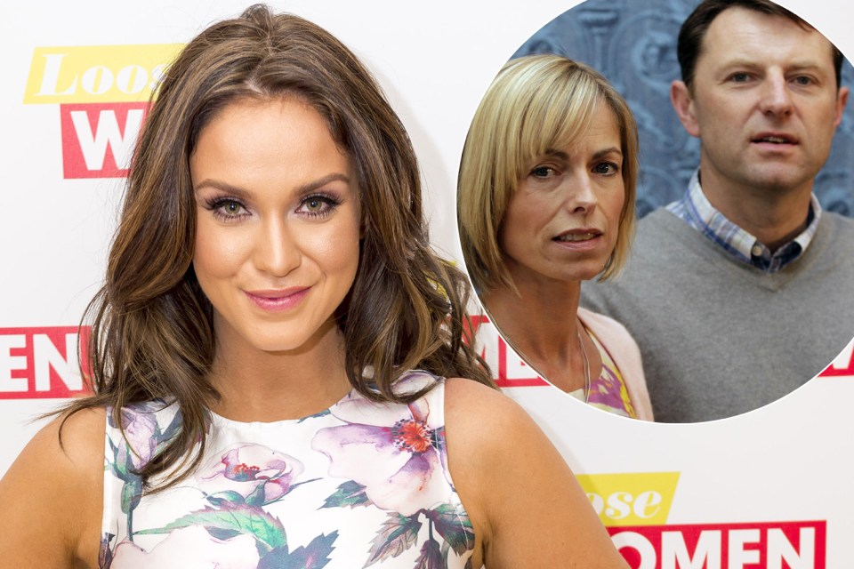  Vicky Pattison has said the McCanns should be left alone and not judged any more