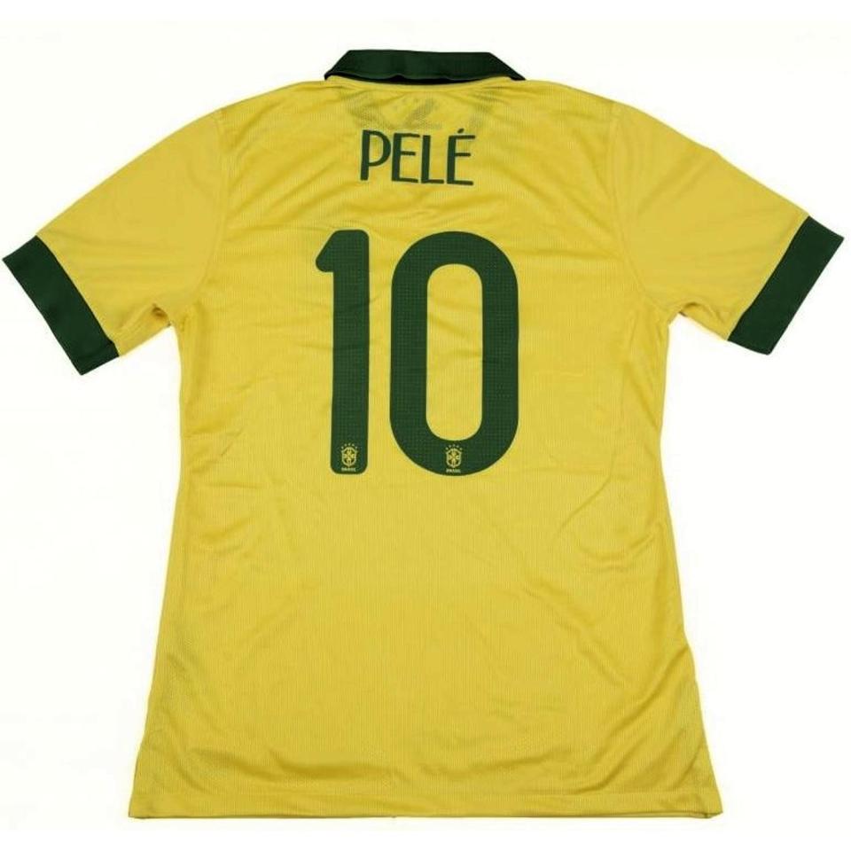  Pele's Brazil jersey will also be flogged at the auction