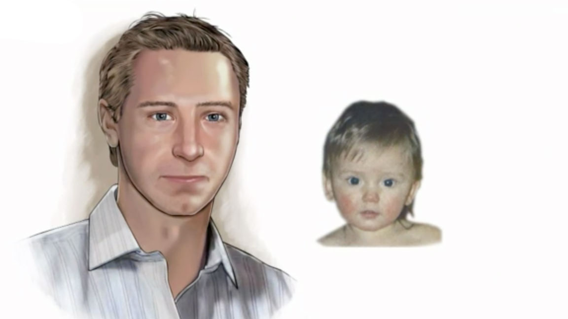  Police released an image of what Ben would look like as an adult in 2013