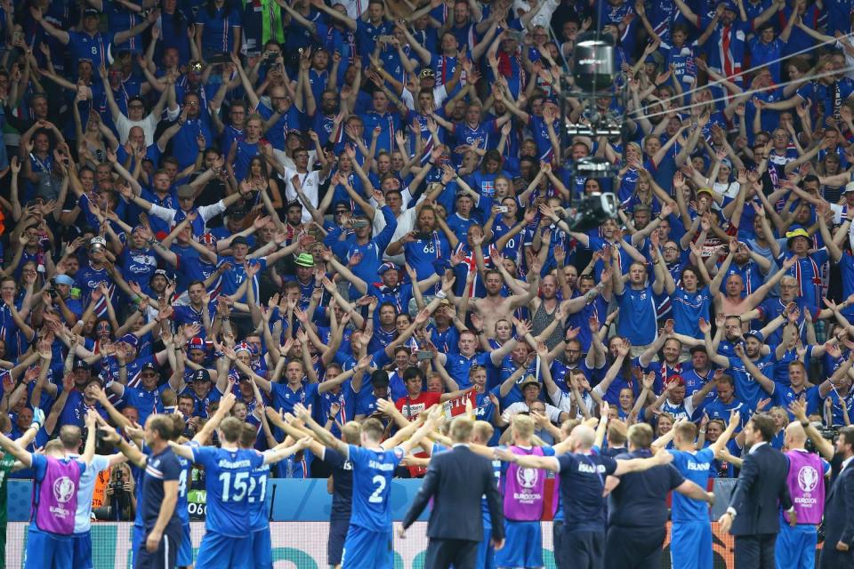  Iceland were obviously thrilled to turn the tables and beat England